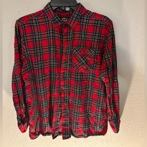 Red Plaid Boy’s Shirt